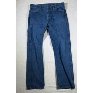 Wrangler‎ Jeans Mens Size 32x32 Blue Denim Straight Leg Casual Pants